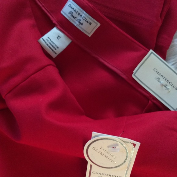 NWT Charter Club Tummy Slimming Pant - Picture 6 of 6